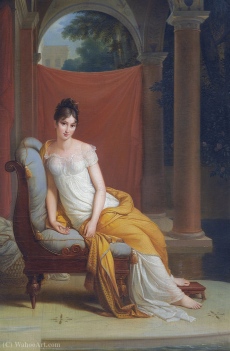 Madame Recamier — Alexandre Évariste Fragonard