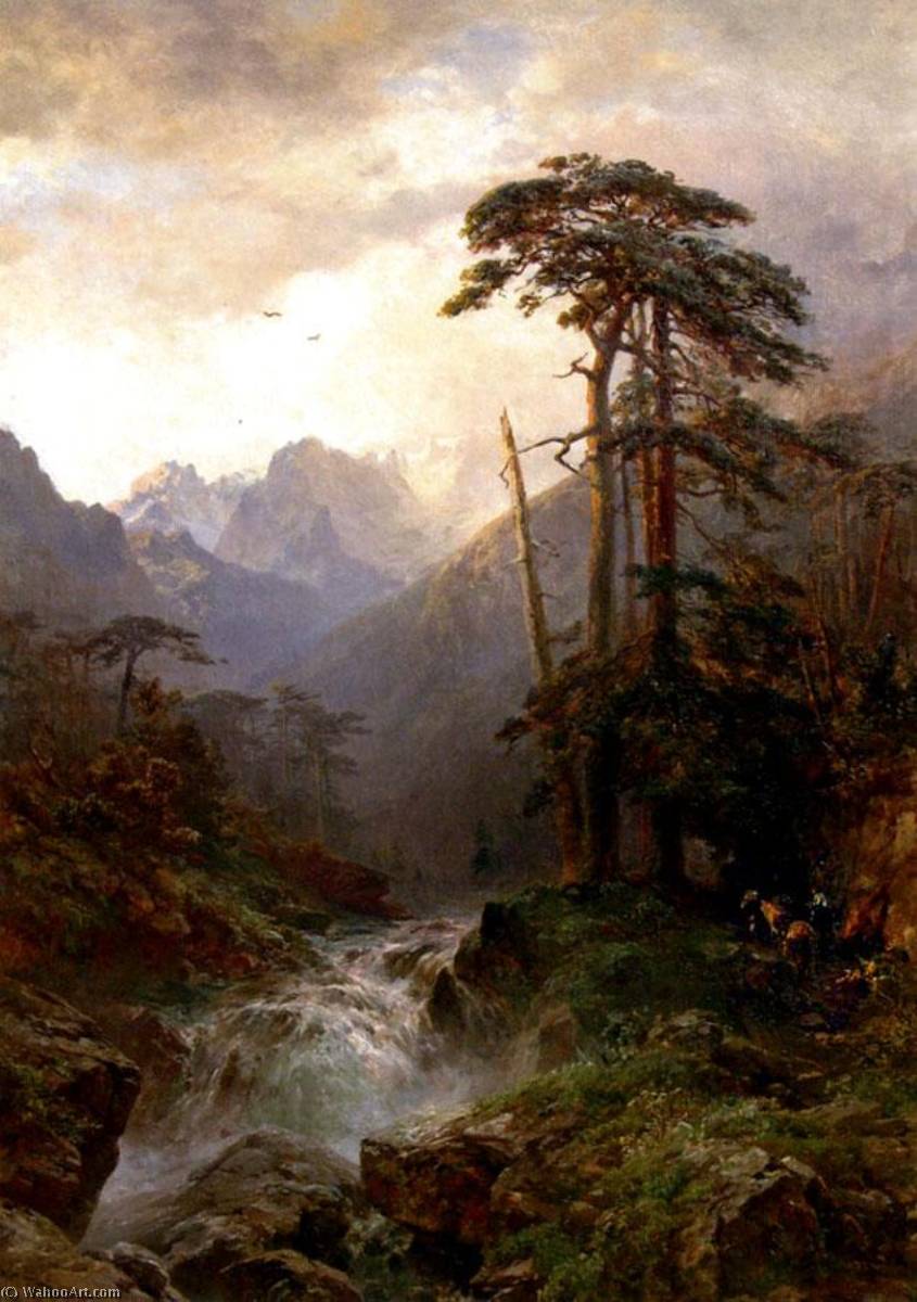 Deutsch Im Wald Von Valdoniello — Edward Theodore Compton