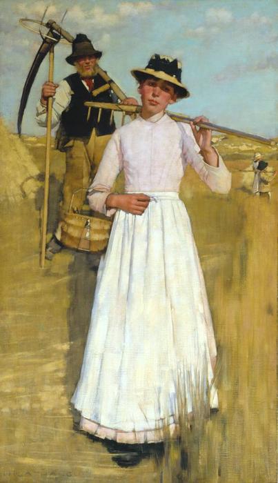 The Return Of The Reapers — Henry Herbert La Thangue