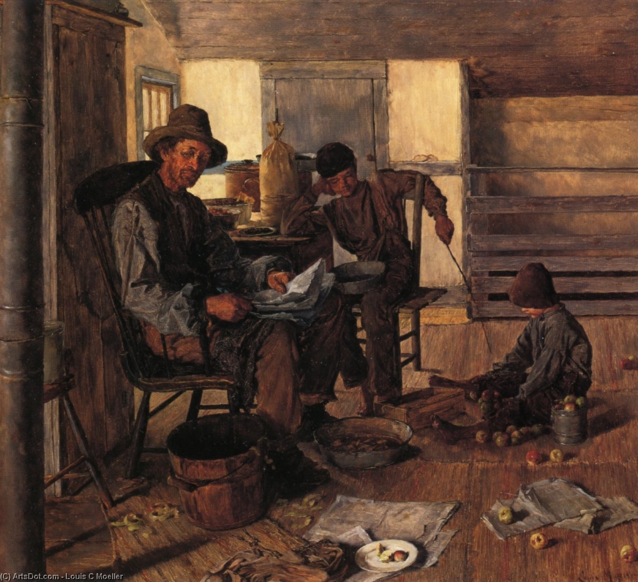 A Moments Rest — Louis C Moeller