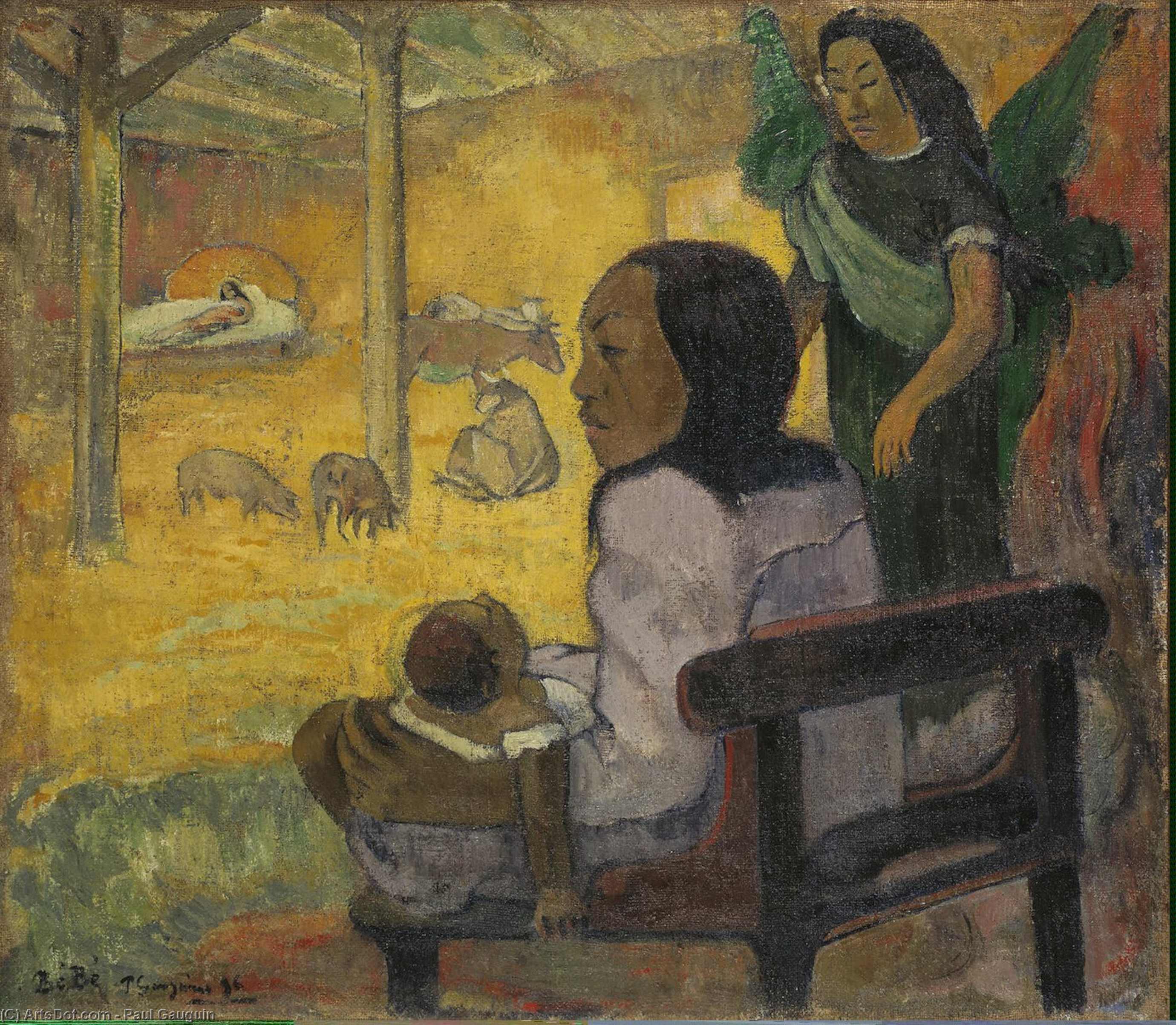 Untitled (8635) — Eugène Henri Paul Gauguin