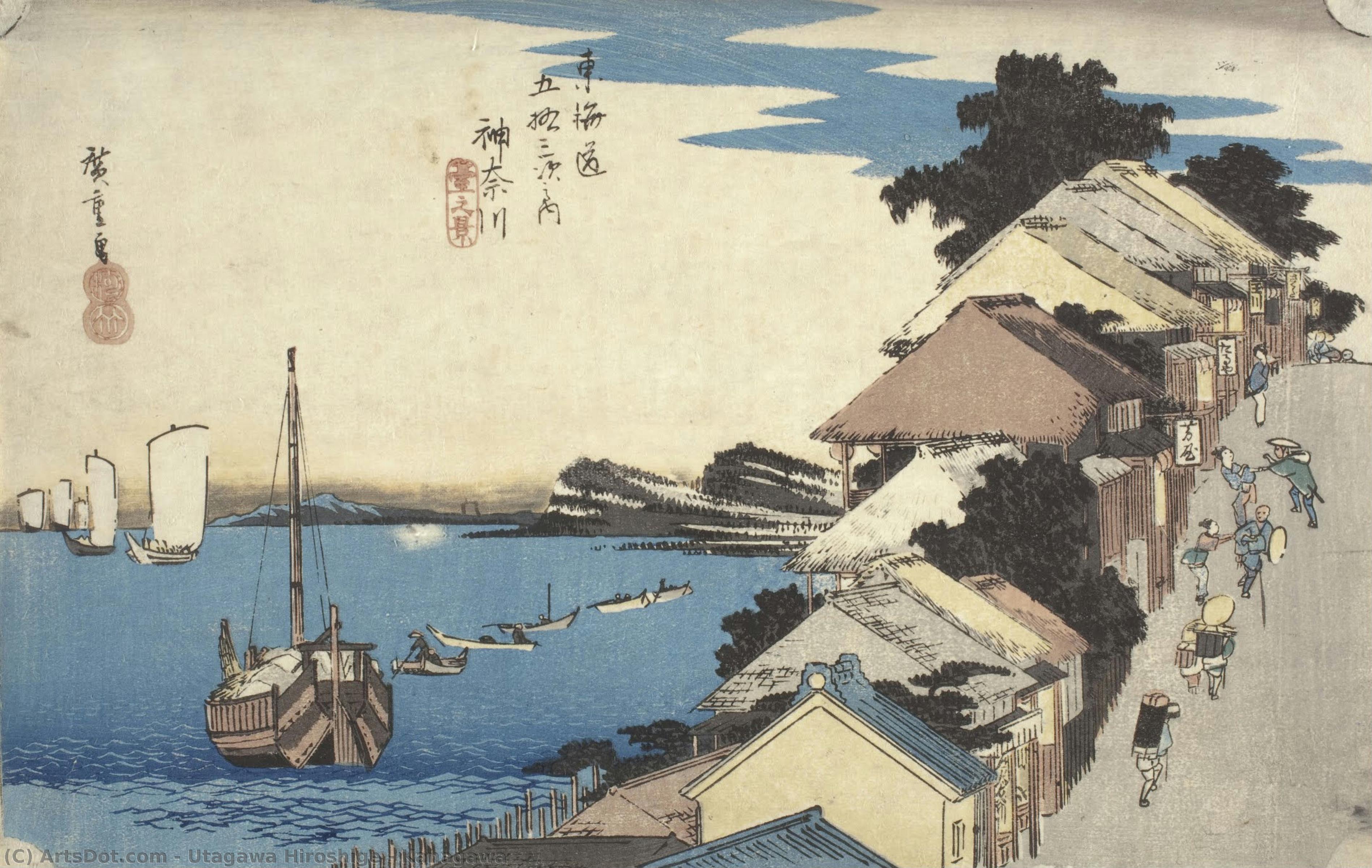 Kanagawa — Utagawa Hiroshige