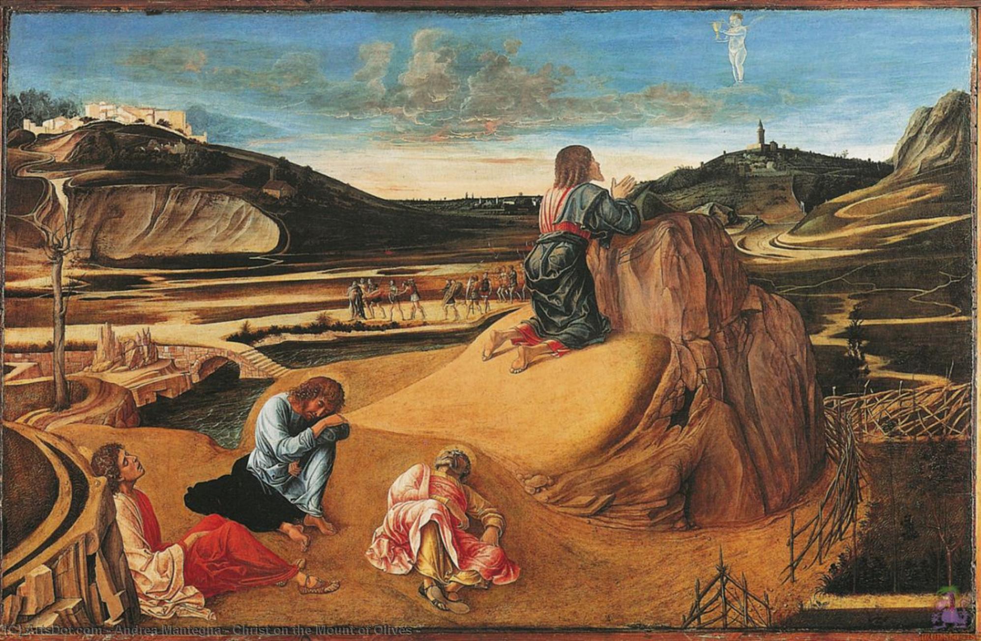 Christ On The Mount Of Olives - — Andrea Mantegna
