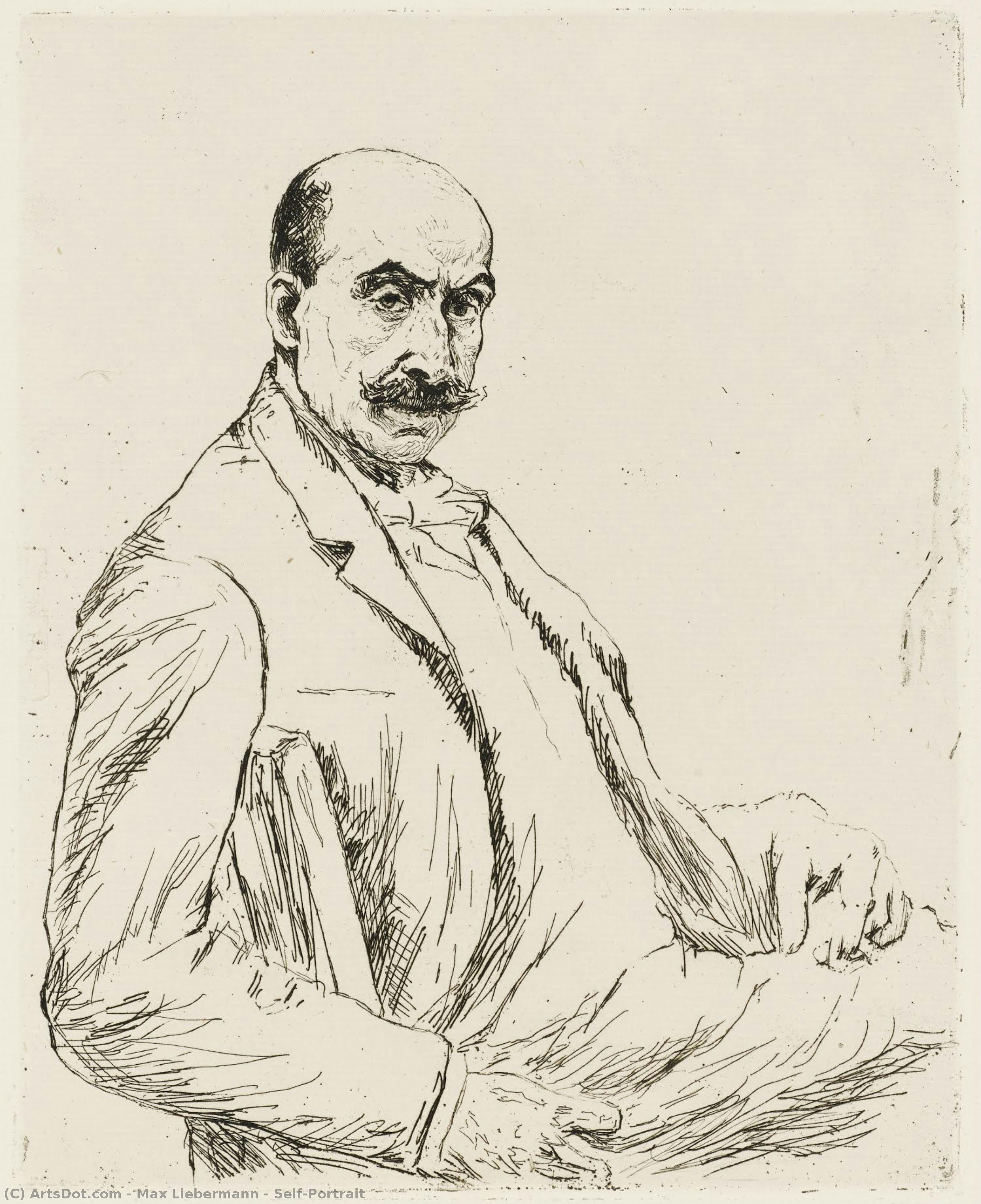 Self-portrait — Max Liebermann