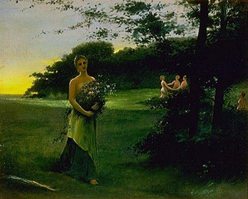Juno And The Three Graces — Arthur B. Davies
