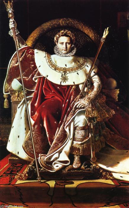 Napoleon As Jupiter Enthroned — Jean-auguste-dominique Ingres