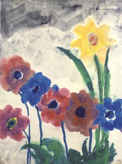 Summer Flowers — Emile Nolde