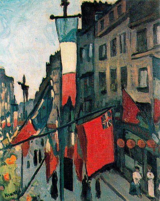 14 July In Le Havre — Albert Marquet