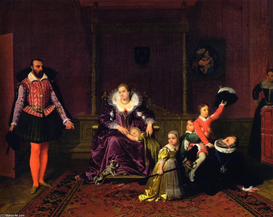 Henri Iv Playing With His Children — Jean-auguste-dominique Ingres