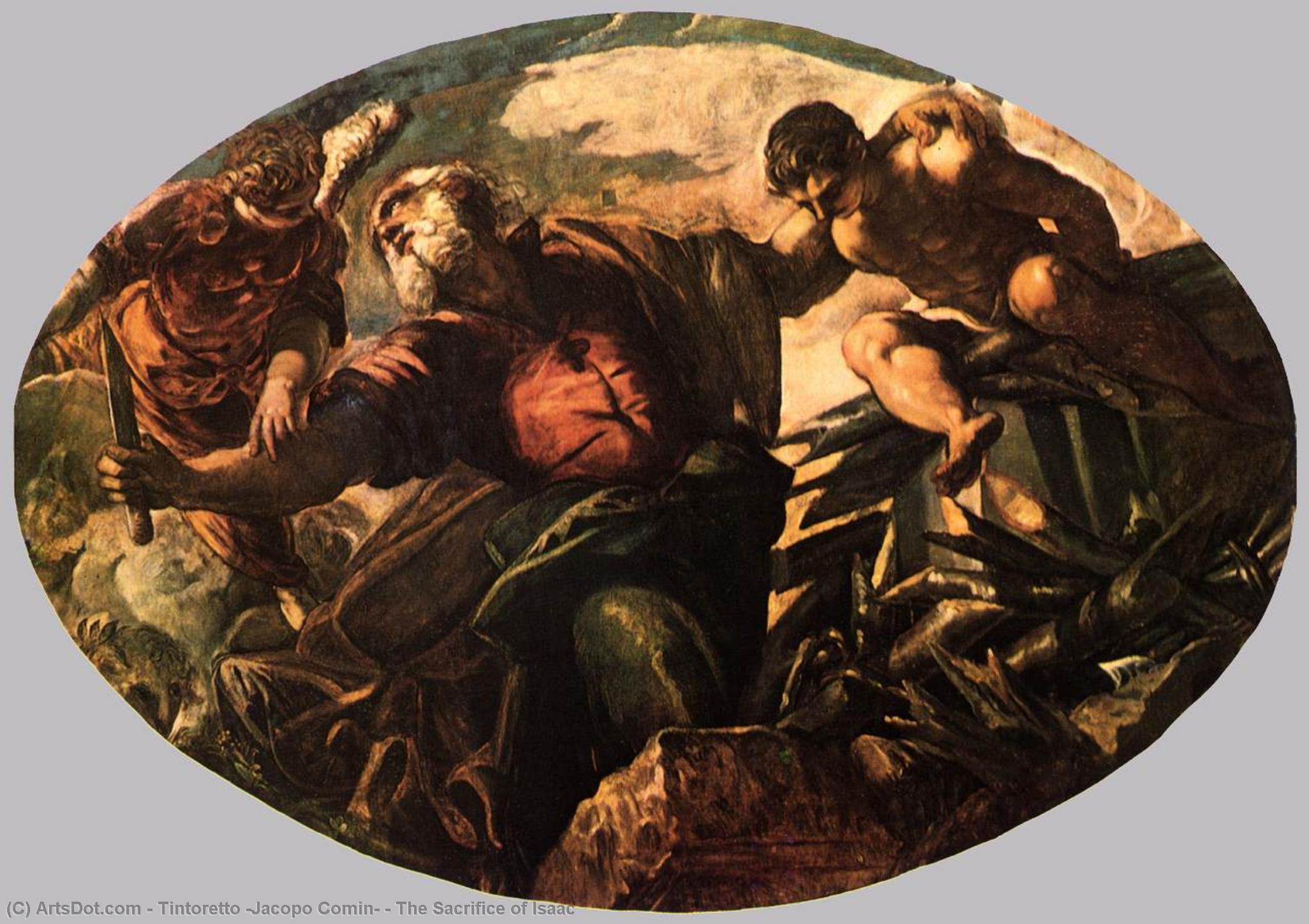 The Sacrifice Of Isaac — Jacopo Tintoretto