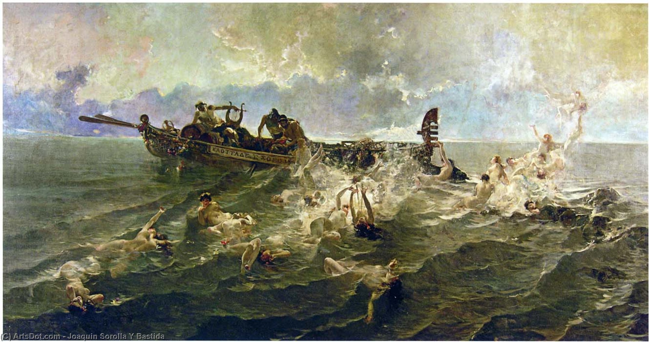 The Nereids — Joaquín Sorolla Y Bastida