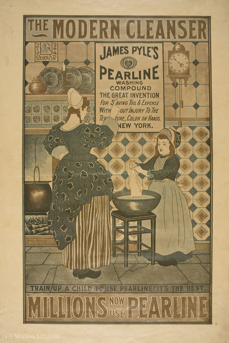 'the Modern Cleanser', (41 X 27 Cm) (1896) — Louis John Rhead