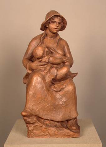 Maternity. Madame Renoir And Son — Pierre-auguste Renoir