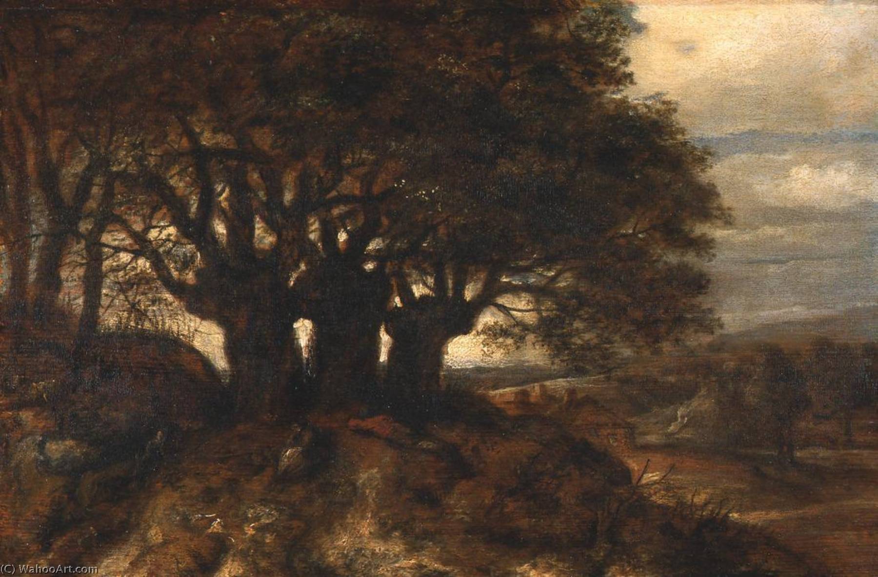 Landscape With Willows — Jan Andrea Lievens Jan Lievens