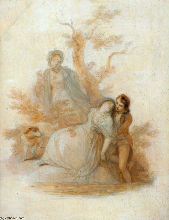 The Rescue From Drowning — Thomas Stothard