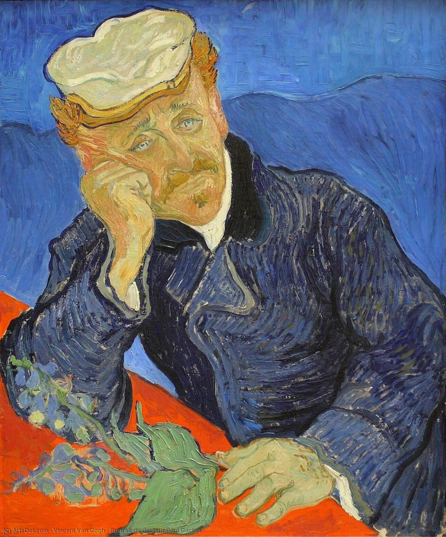 Portrait Du Docteur Paul Gachet — Vincent Willem Van Gogh