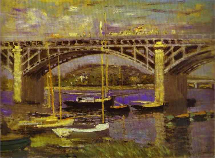 The Bridge At Argenteuil_1 — Claude Monet