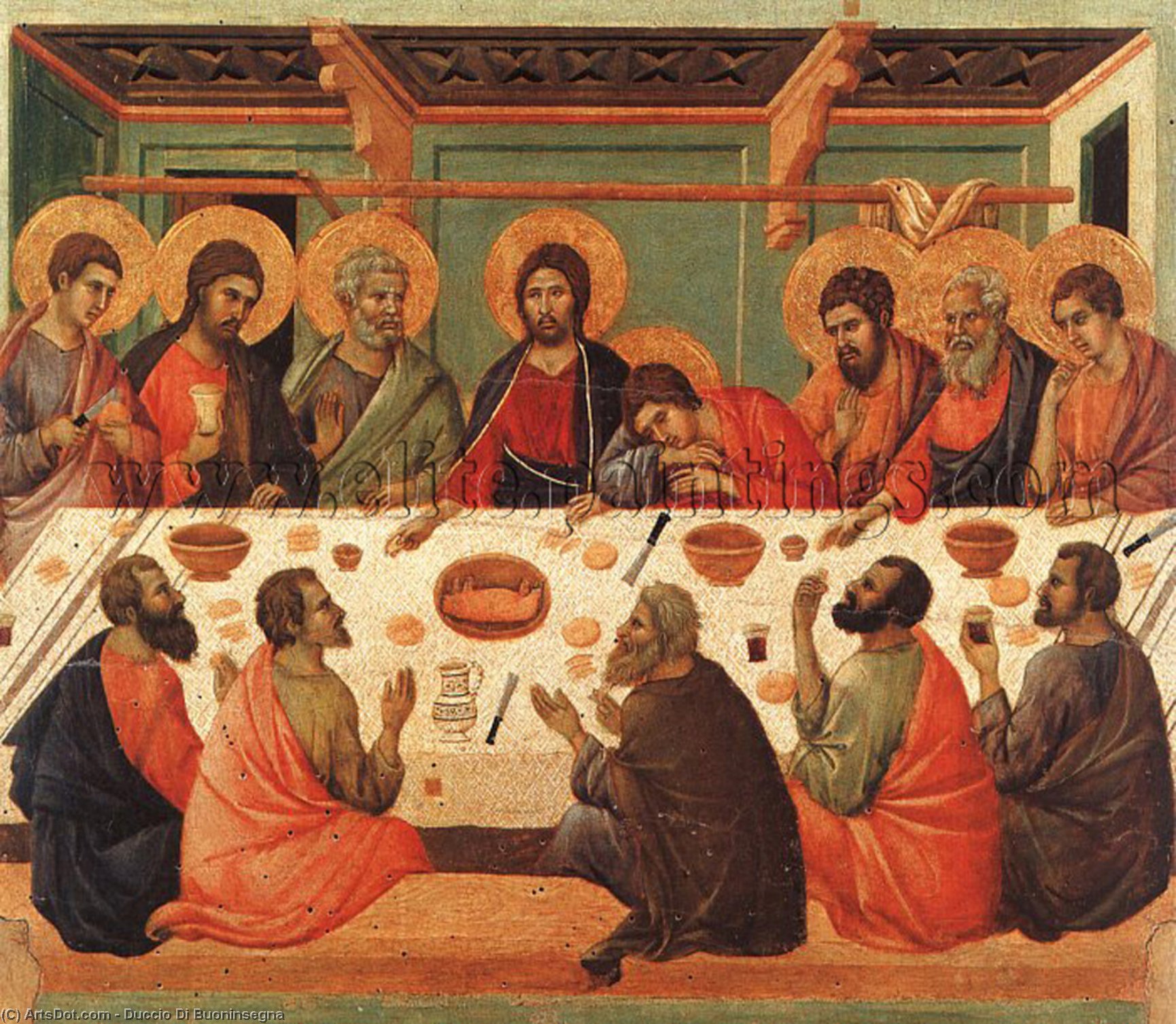 Last Supper — Duccio Di Buoninsegna