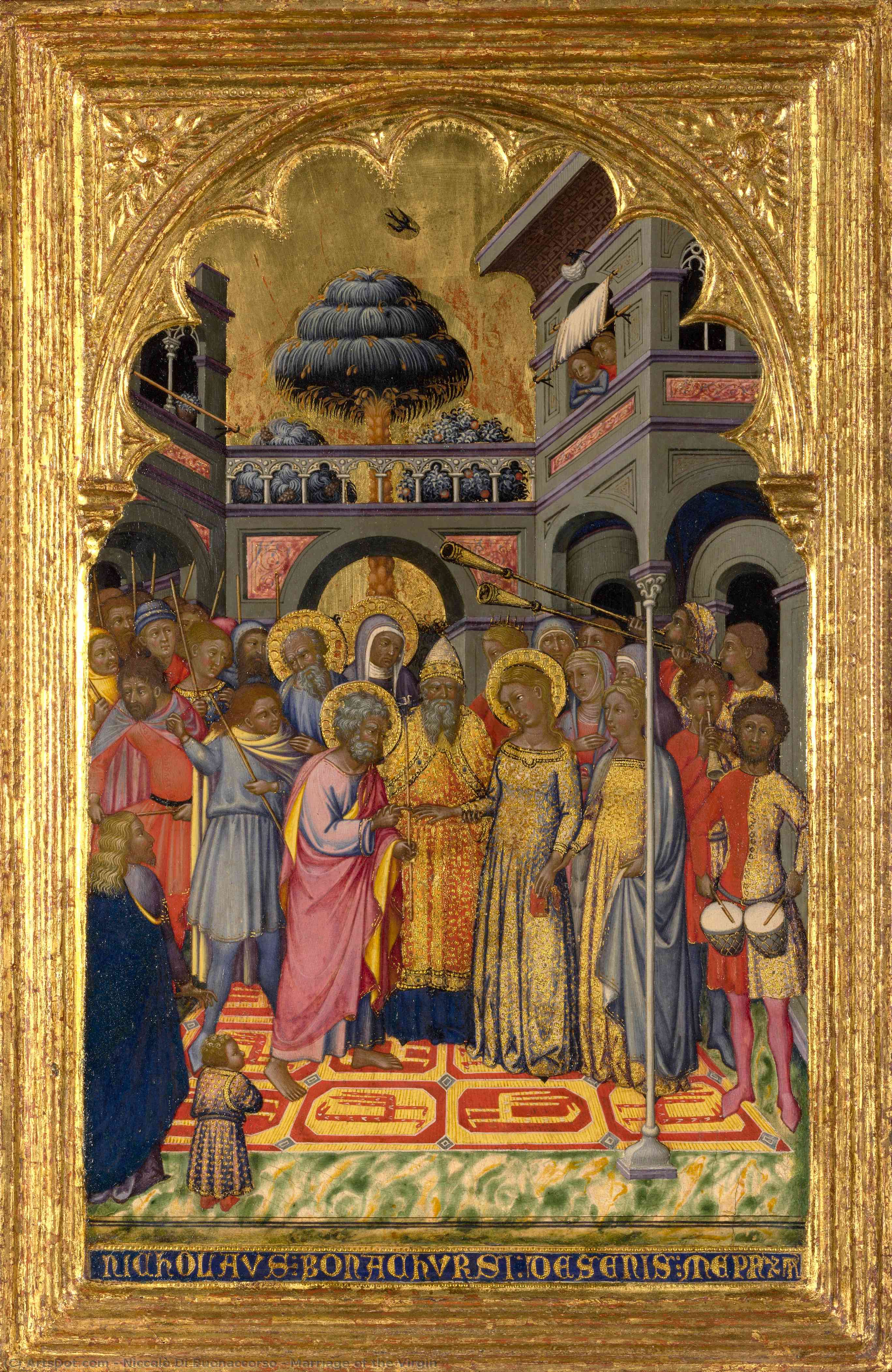 Marriage Of The Virgin — Niccolò Di Buonaccorso