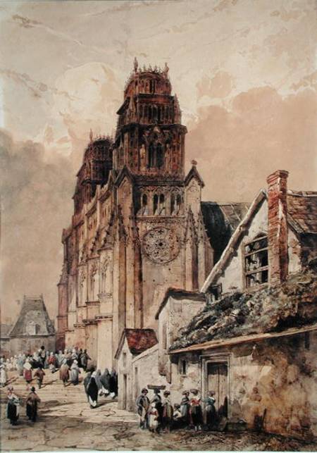 Orleans Cathedral — Adrien Dauzats