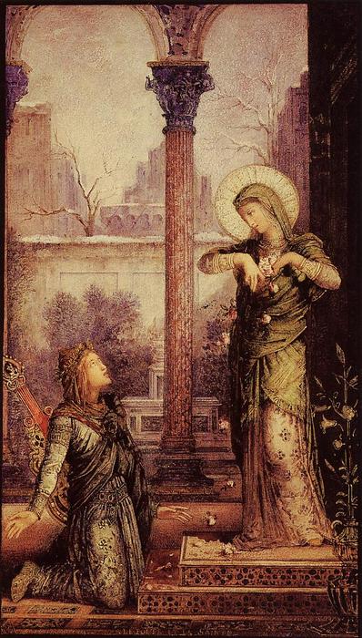 The Poet And The Saint — Gustave Moreau