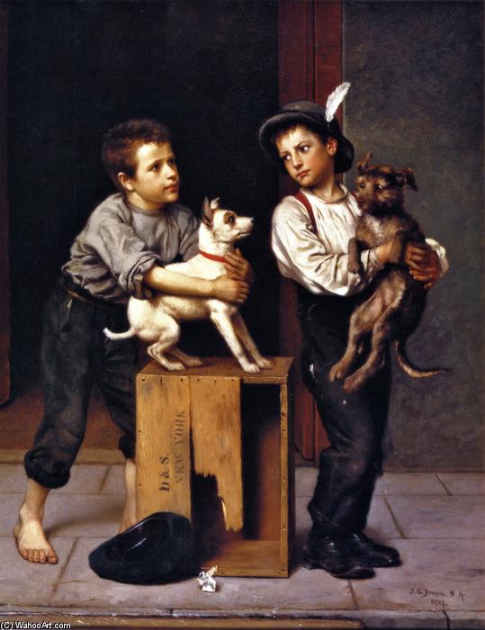 The Challange — John George Brown