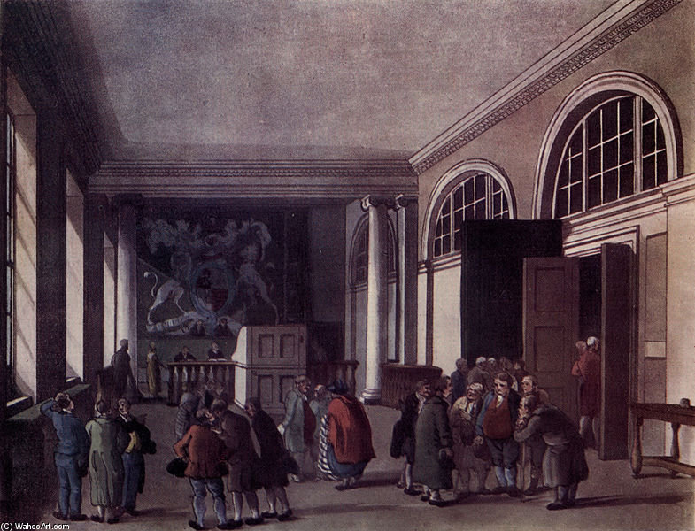 Excise Office, Broad Street — William Henry Pyne