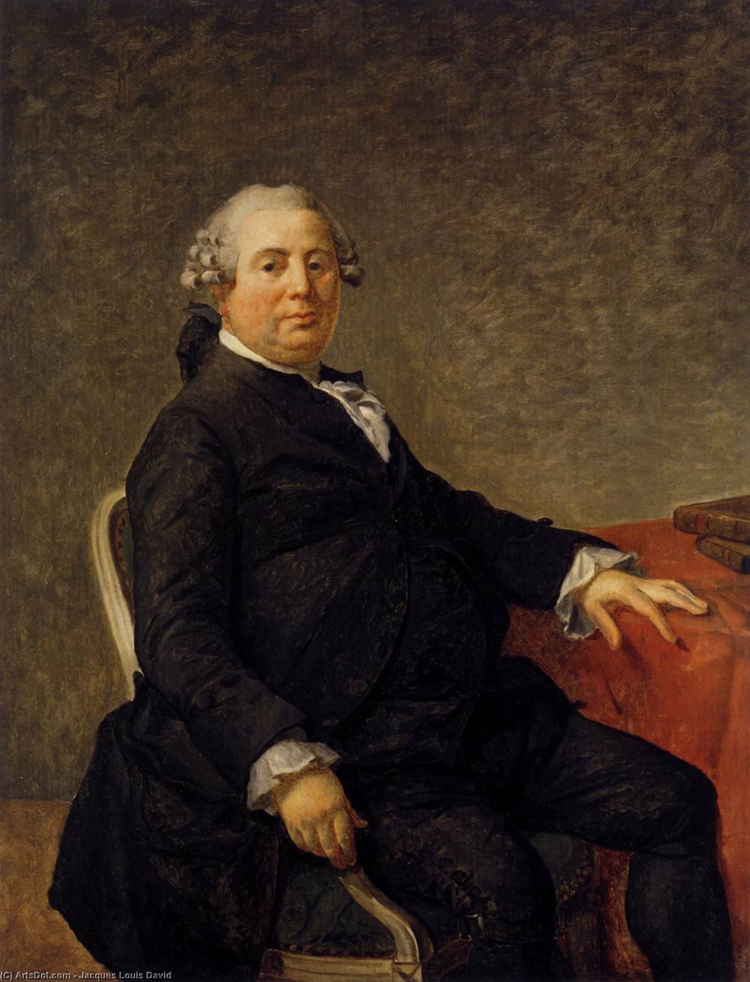 Portrait Of Philippe-laurent De Joubert — Jacques-louis David