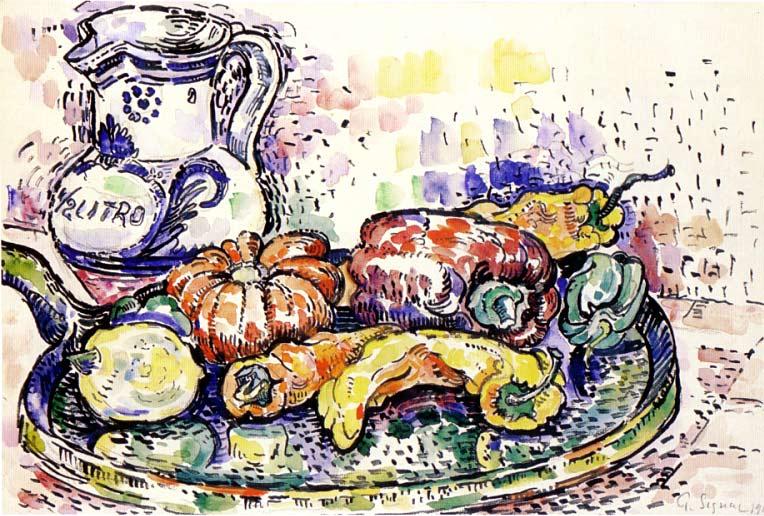 Still Life With Pitcher — Paul Signac