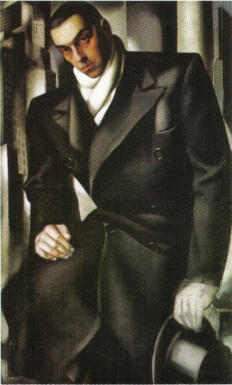 Portrait Of A Man, Unfinished — Tamara De Lempicka