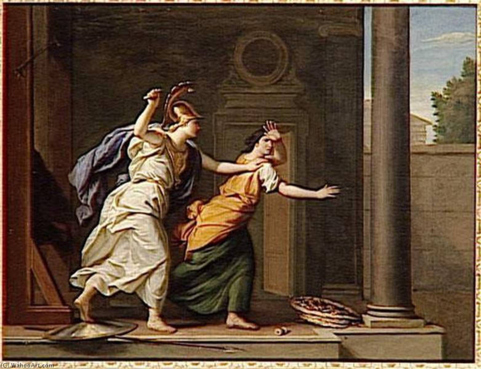 Minerve Et Arachne — René Antoine Houasse