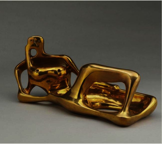 Working Model For Reclining Figure — Henry Moore