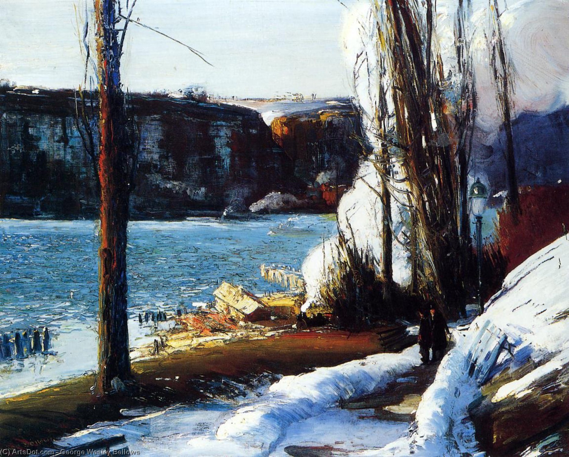 The Palisades — George Wesley Bellows