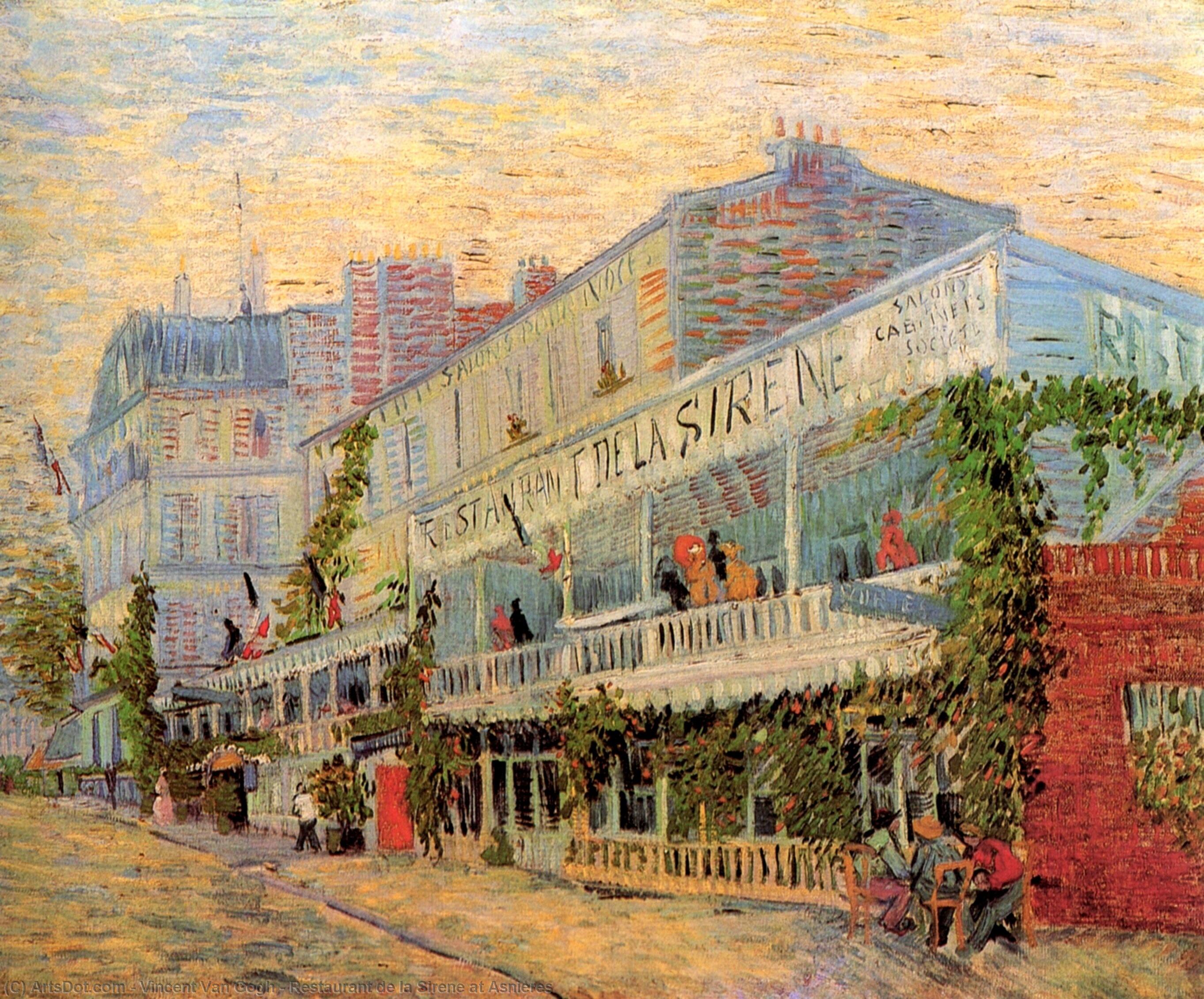 Restaurant De La Sirene À Asnières — Vincent Willem Van Gogh