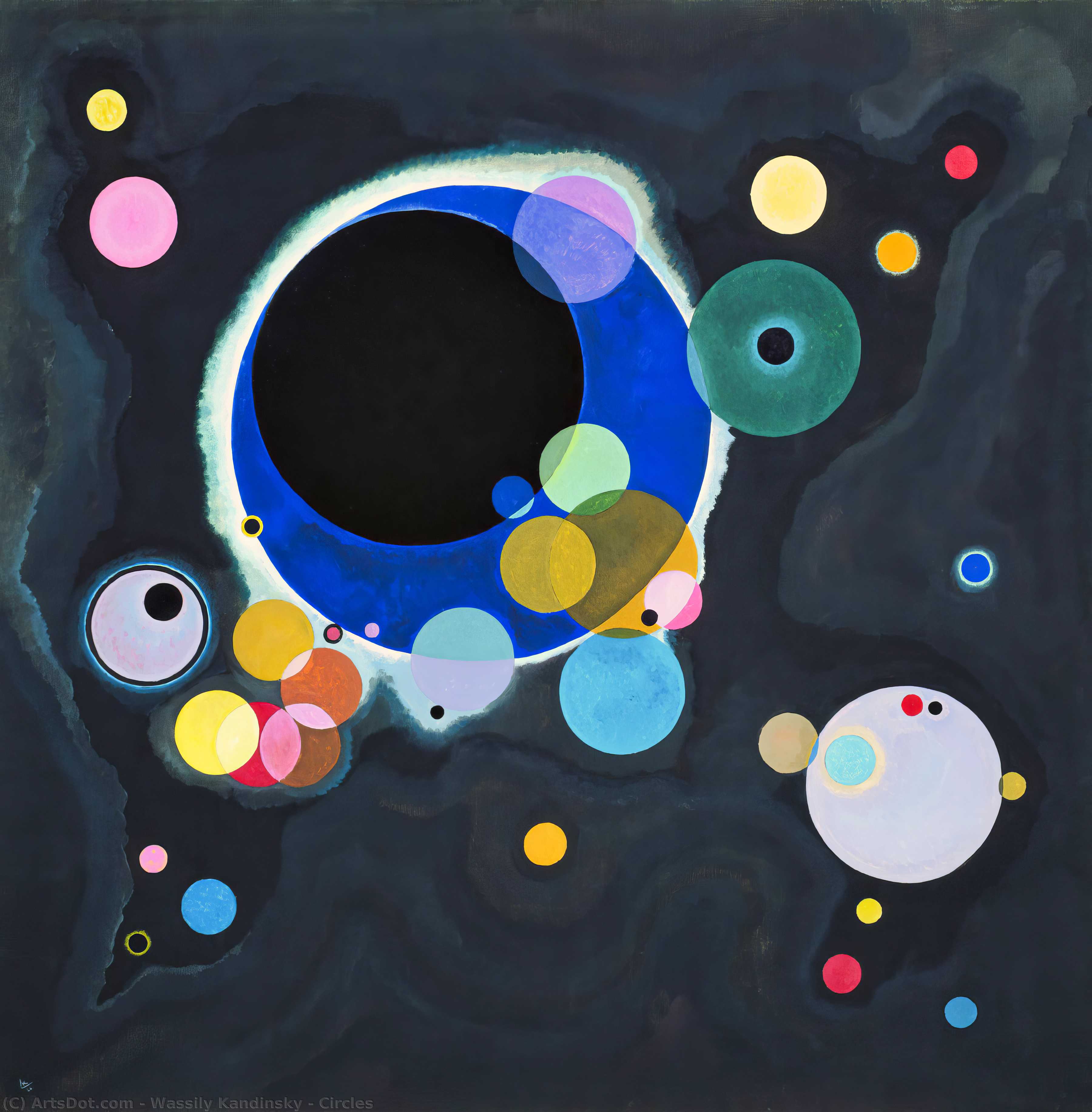 Circles — Wassily Wassilyevich Kandinsky