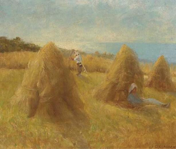 Haystacks — Sir George Clausen