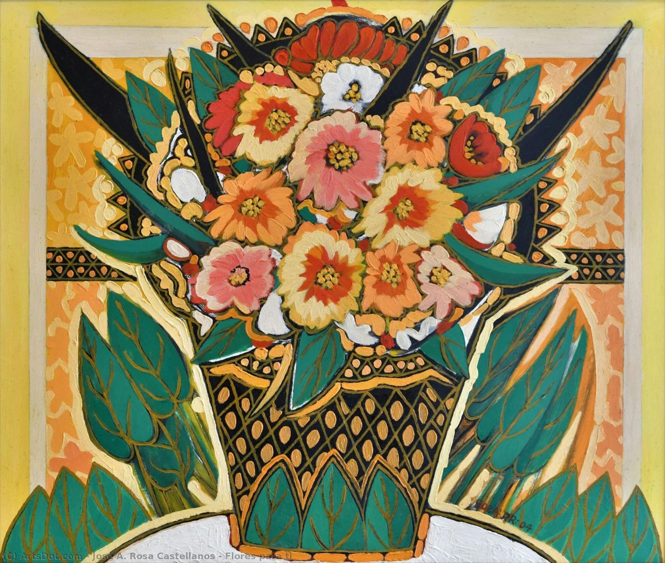 Flores Para Ti — Jose A. Rosa Castellanos