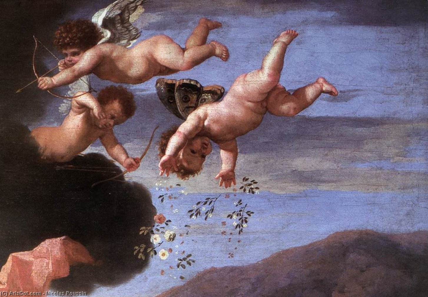 The Triumph Of Neptune (detail) — Nicolas Poussin