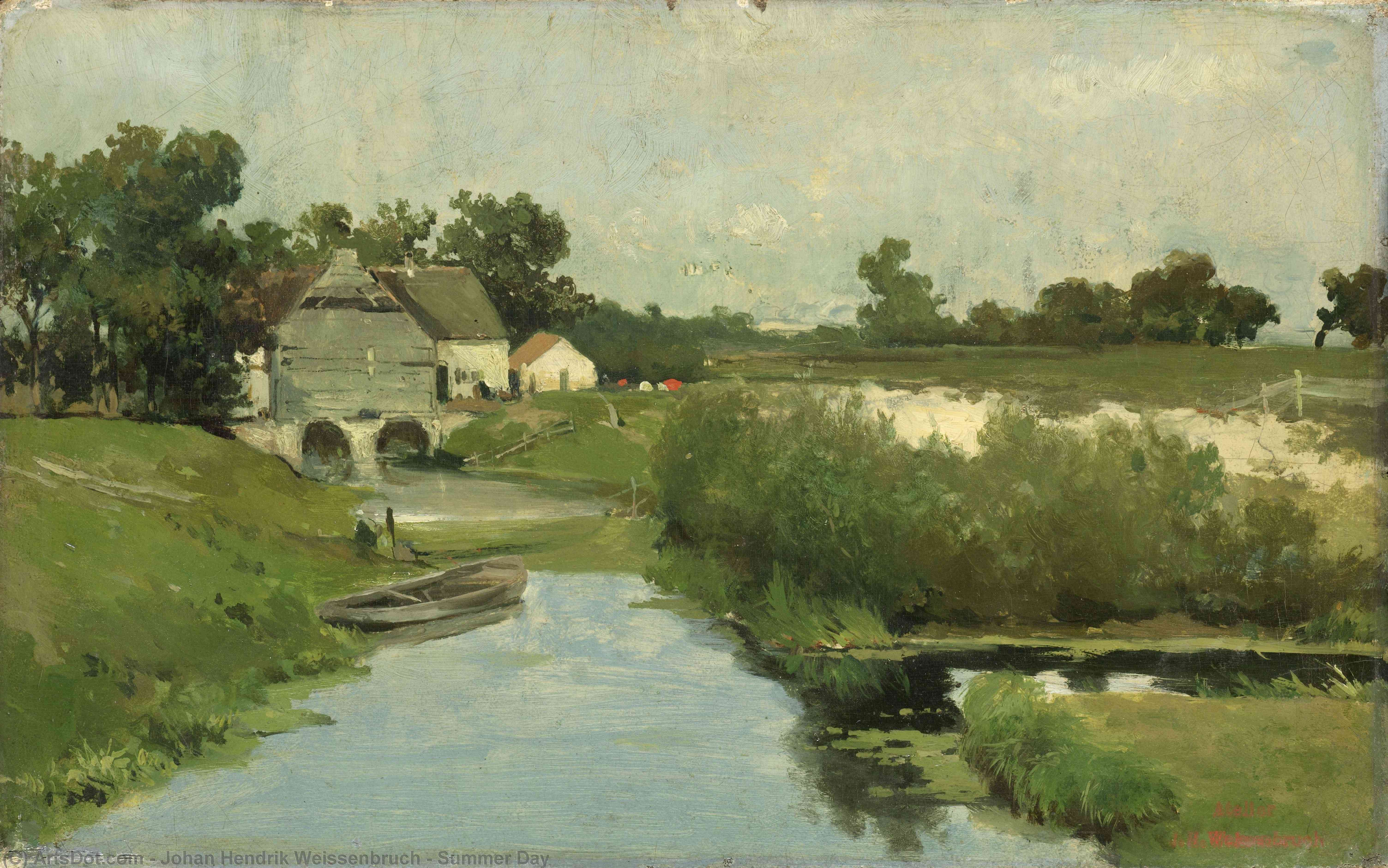 Summer Day — Johan Hendrik Weissenbruch
