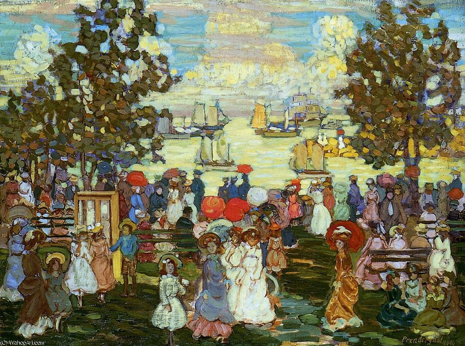 Salem Willows — Maurice Brazil Prendergast