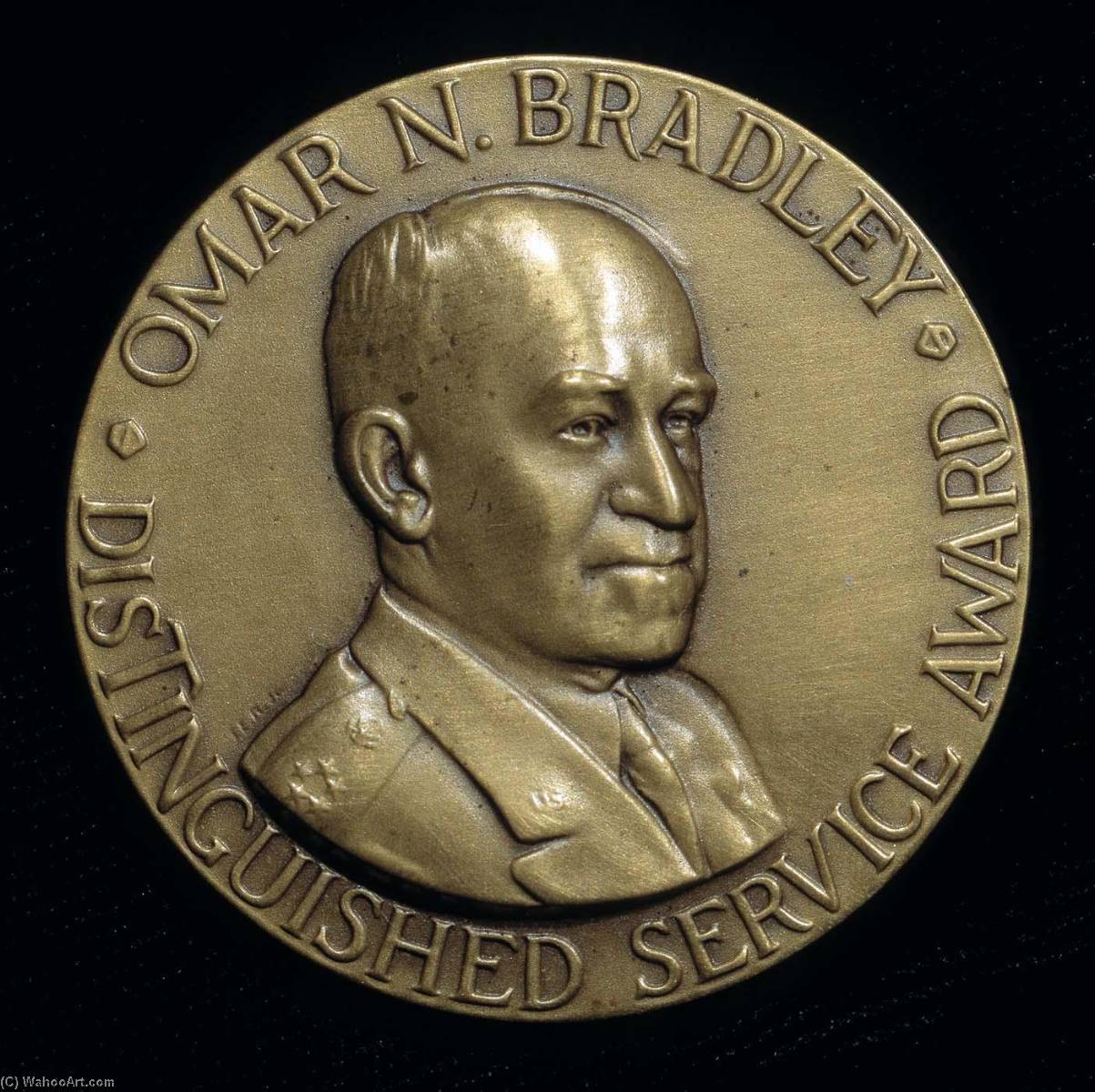 Omar N. Bradley Medal Distinguished Service Award (design For Obverse) — Joseph Emile Renier