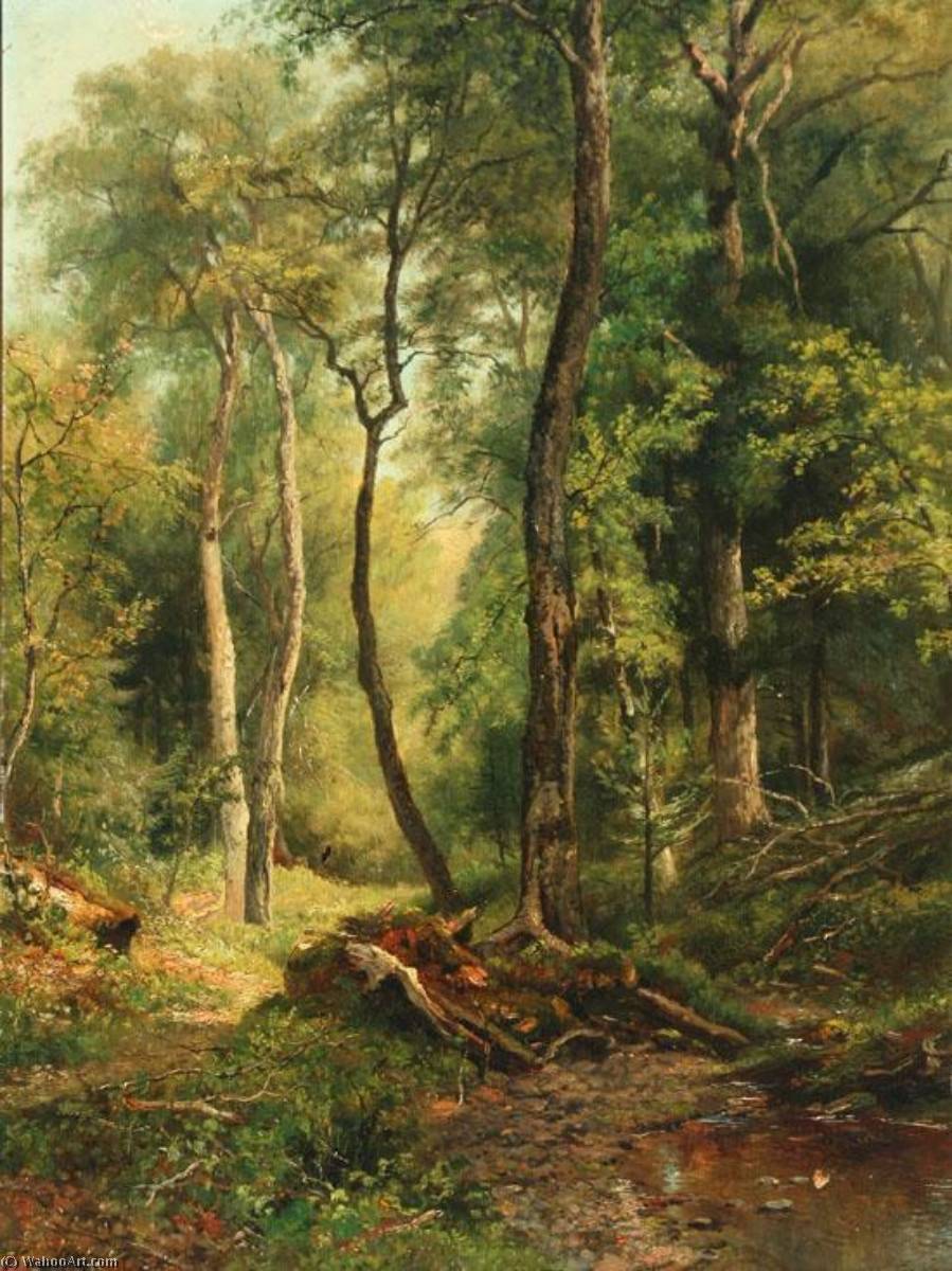 Wooded Landscape — Fritz Von Uhde
