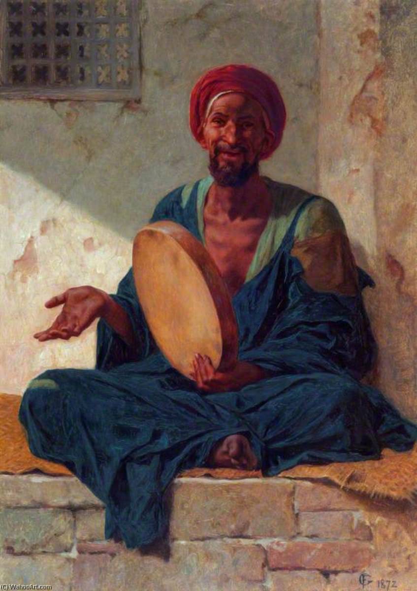 An Arab Improvisatore — Frederick Trevelyan Goodall
