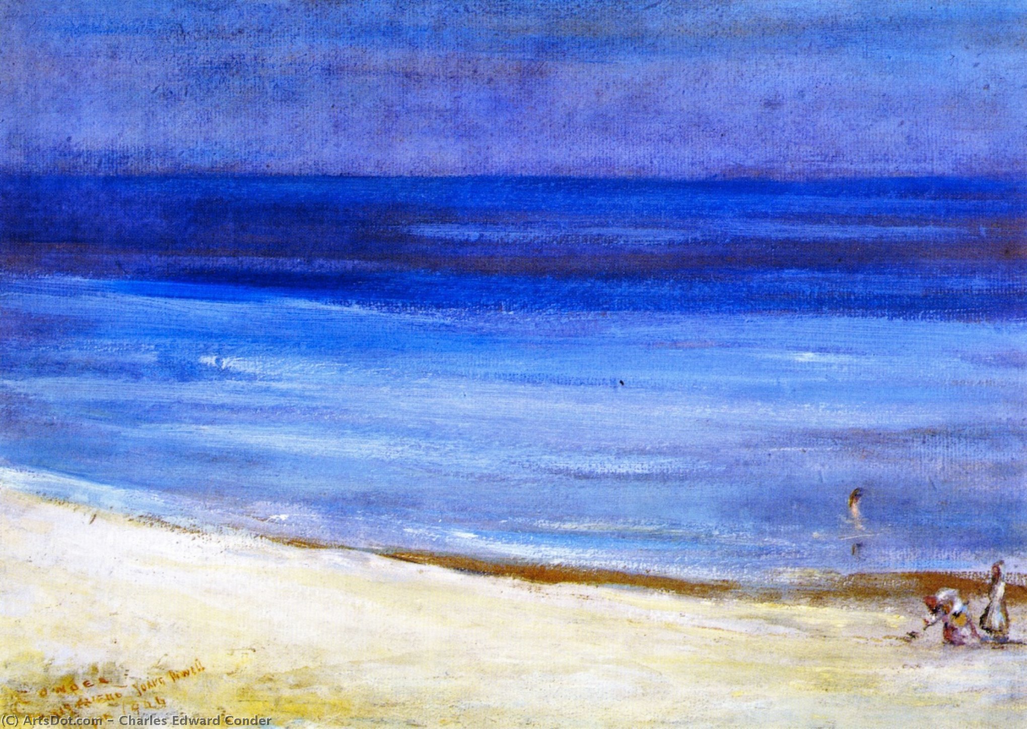 Untitled (seascape) — Charles Edward Conder