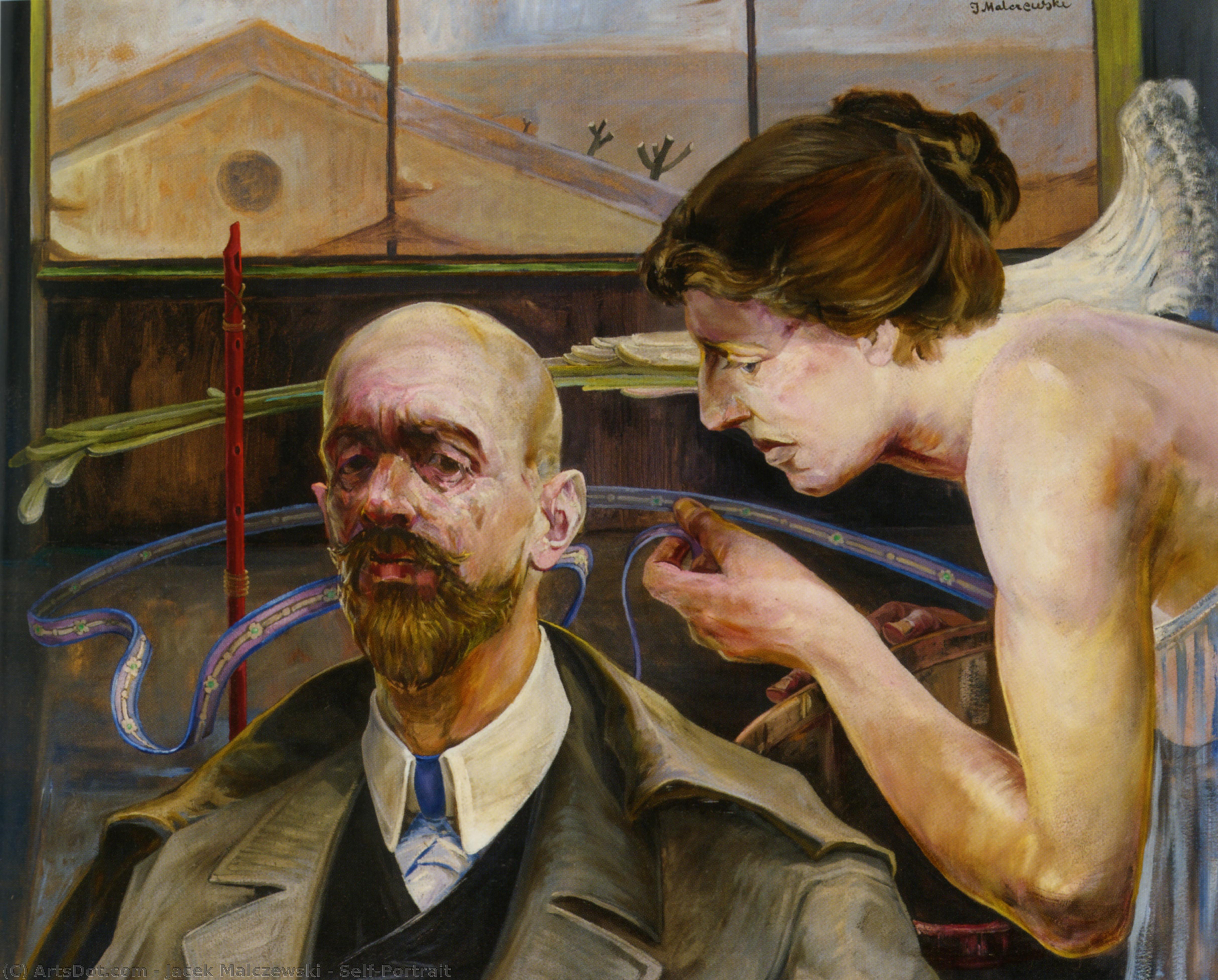 Self-portrait — Jacek Malczewski