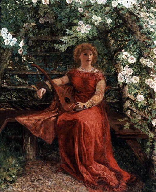 Fair Rosamund In Her Bower — William Bell Scott