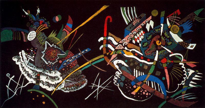 Study For A Mural — Wassily Wassilyevich Kandinsky