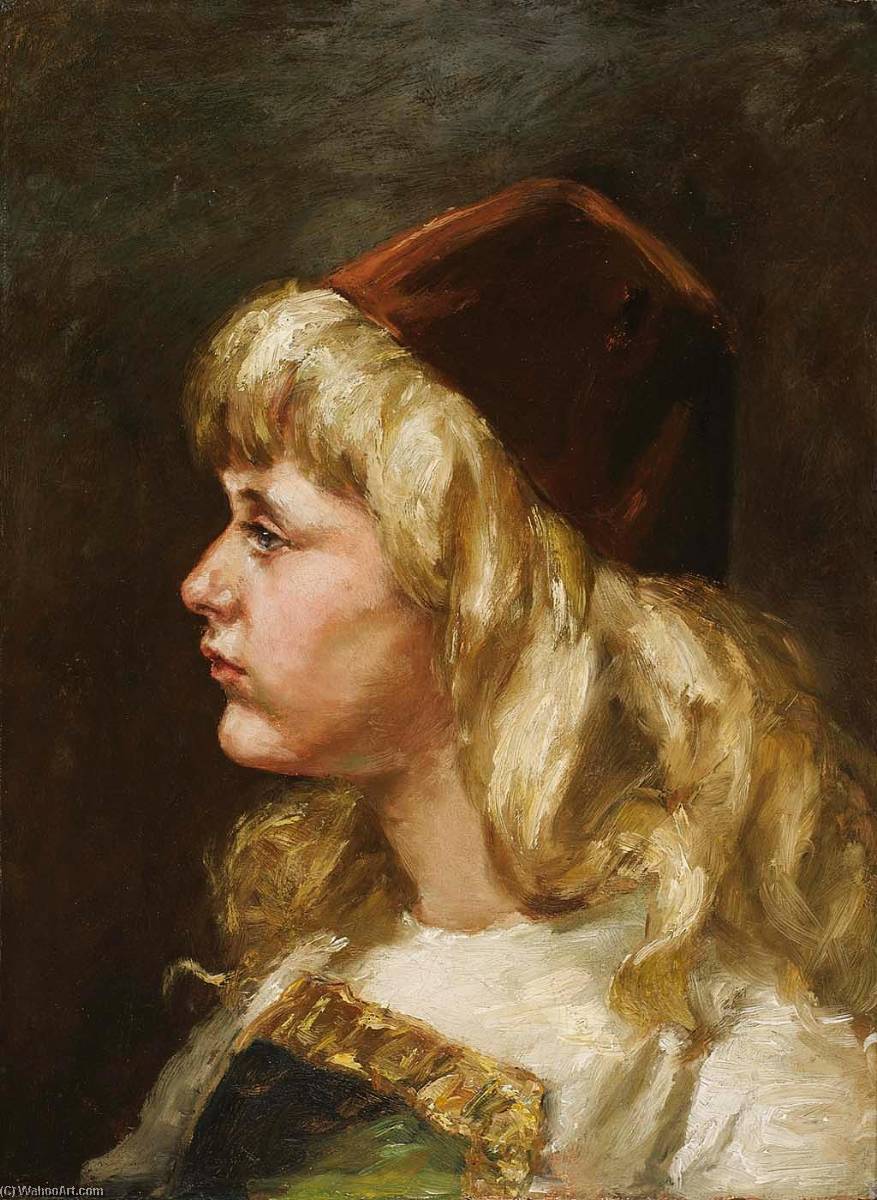 Natalie At Seven — Alice Pike Barney