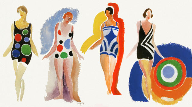 Swimsuits — Sonia Delaunay (sarah Ilinitchna Stern)