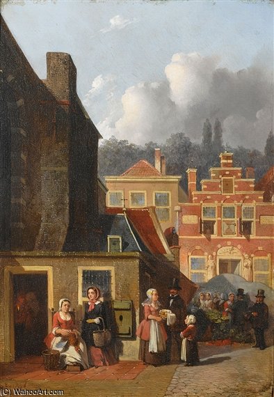 A Busy Street — Joseph Bles